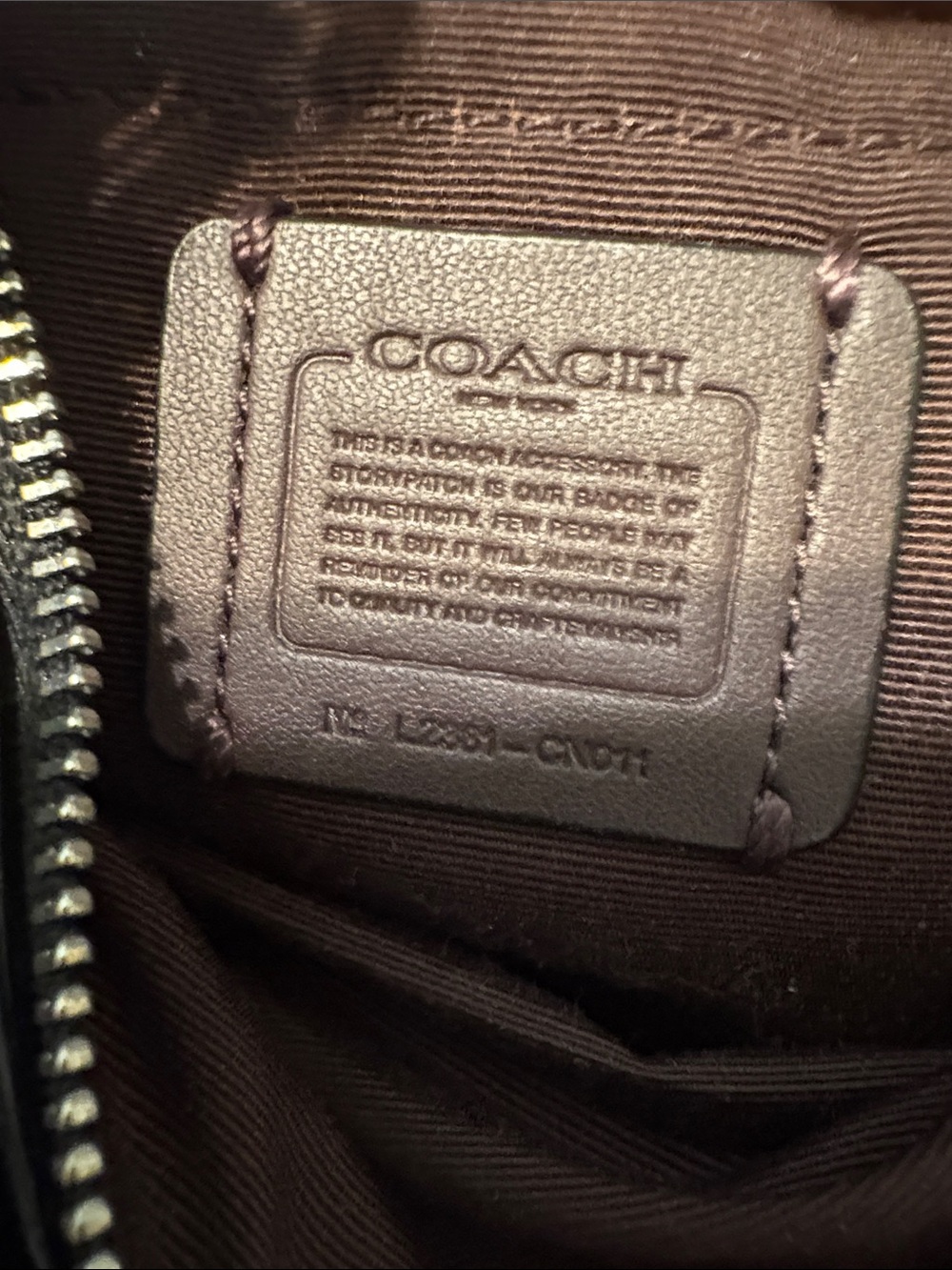 Black coach bag - Picture 8 of 8